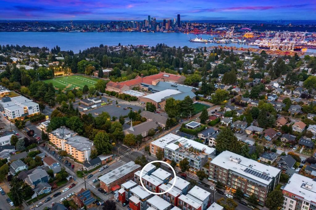 West Seattle'S Modern Townhome المظهر الخارجي الصورة