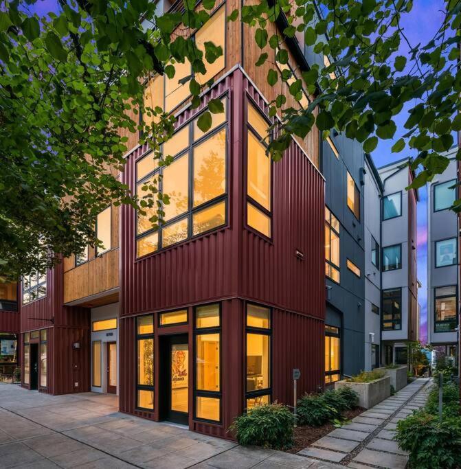 West Seattle'S Modern Townhome المظهر الخارجي الصورة